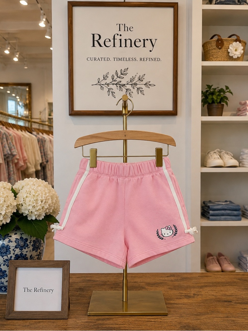 HELLO KITTY - Girls Pink Comfy Shorts NWT